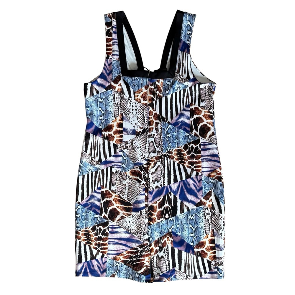 Thalia Sodi Animal Print Mini Dress Size XL - Picture 3 of 7